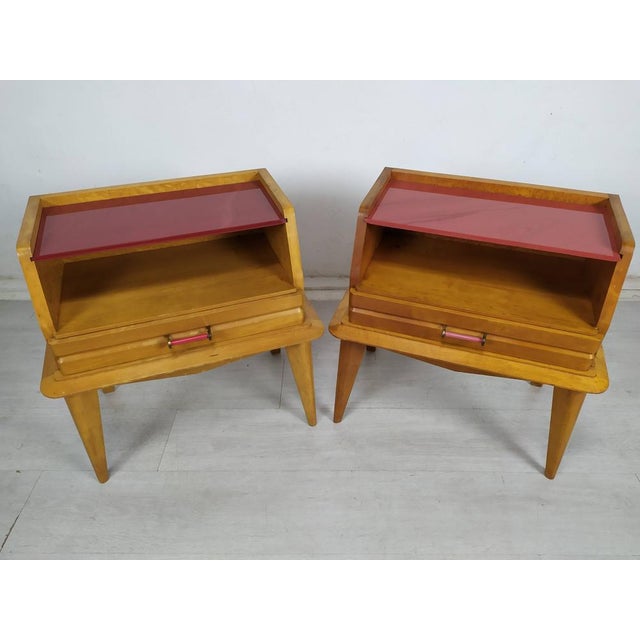 Vintage Chevets, 1950s, Set of 2, in Good conditions. Designed 1950 to 1959