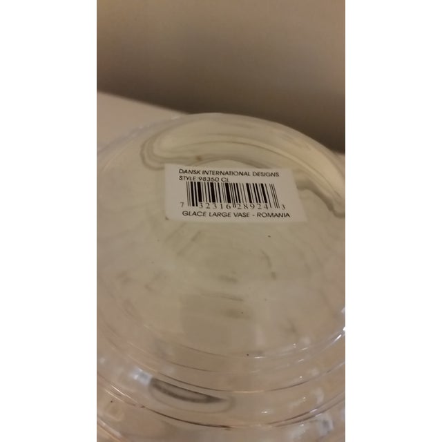 Dansk Glace Large Vase For Sale In New York - Image 6 of 7