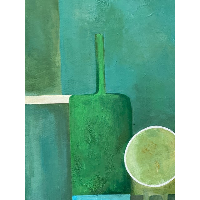 Abstract Still Life Oil Painting | Chairish