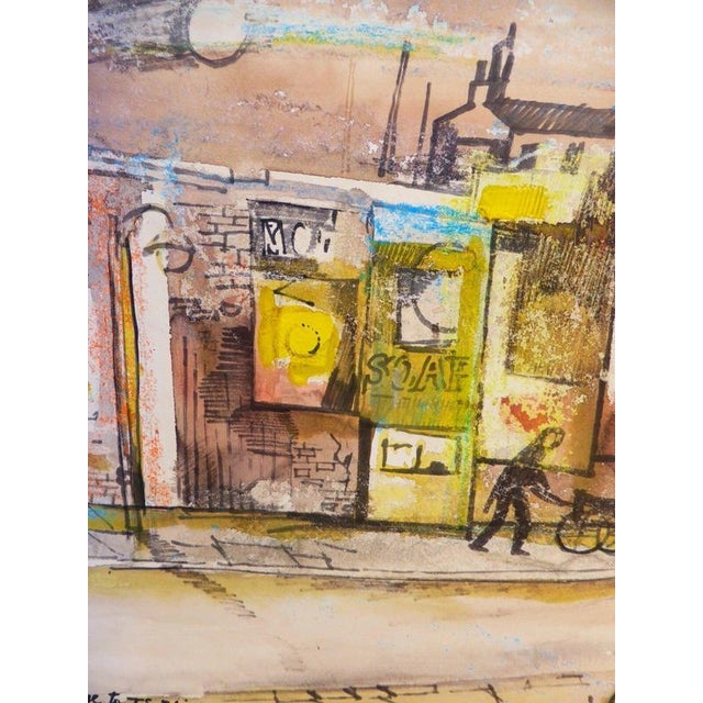 Gordon, Homage to T. S. Eliot, 1963, Watercolour on Paper, Framed For Sale - Image 6 of 13