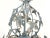 Blue Ivy Tole Chandelier, 1950s For Sale - Image 6 of 11