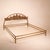 1970s Ultrabronzo99 Series Aurora Bed by Luciano Frigerio for Frigerio di Desio, 1970s For Sale - Image 5 of 18