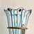A splendid and monumental cornucopia-shaped vase, crafted in Murano by the renowned Vistosi glassworks in the 1970s. The...