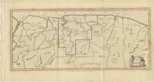Antique Map of Surinam by Stedman, 1813