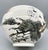 Vintage Chinese Porcelain Crane & Pine Landscape Vase – Chinoiserie / Japandi / Hollywood Regency For Sale - Image 12 of 14