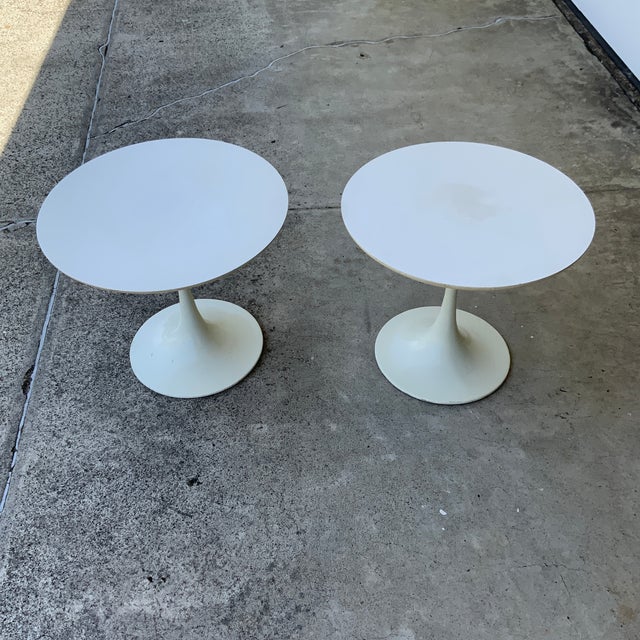 1950s Tulip Style Side Tables - Set of 2 For Sale - Image 12 of 12