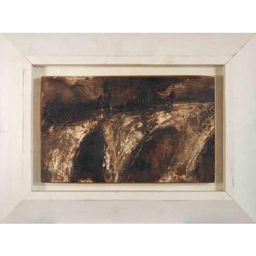 Paolo La Motta, Crushing, 1996, Mixed Media Painting on Board For Sale - Image 4 of 4