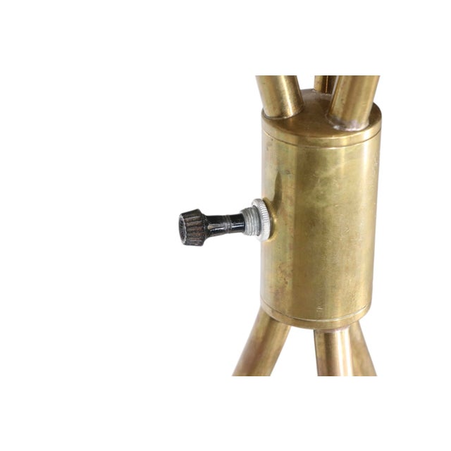 Mid Century Modern Tri Pod Floor Lamp C 1950's For Sale In New York - Image 6 of 14