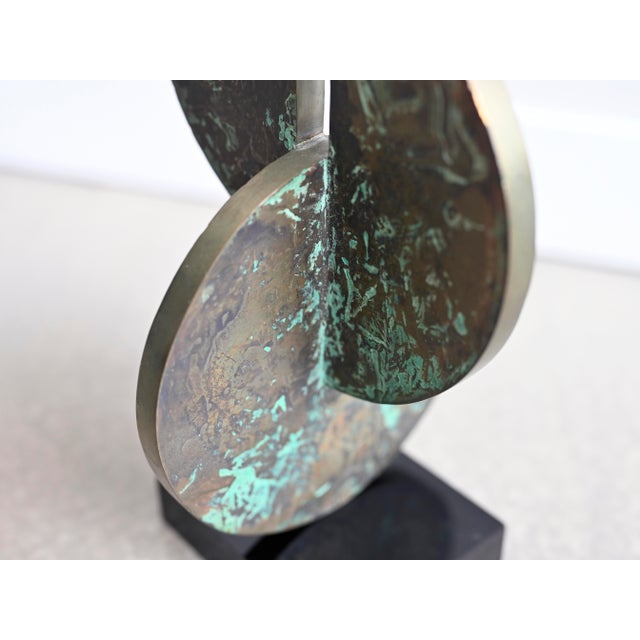 Vintage Bronze Sculpture by Gordon Hammond Smith For Sale In Detroit - Image 6 of 10