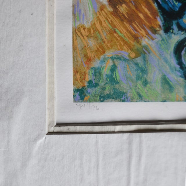 Limited Edition "In the Wings" Seriolithograph by Barbara Wood For Sale - Image 4 of 7