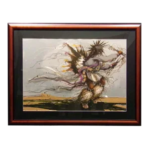 Larry Fodor "Fancy Dancer II" Original Limited Edition Lithograph