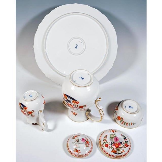 20th Century Coffee Set for 6 People from Meissen, Set of 22 For Sale - Image 5 of 11