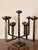 1970s Vintage Brass Brutalist 9 Candle Candleabra 18 X 18 X 18, in the Style of Pieter Adam For Sale - Image 5 of 11