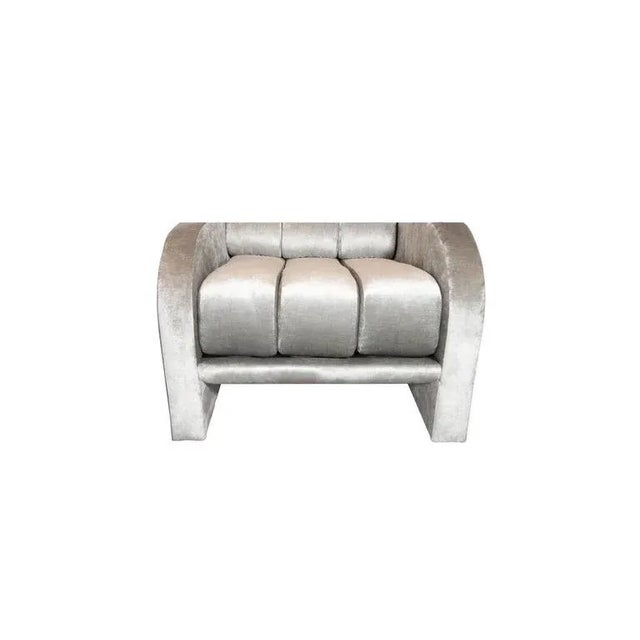 Vladimir Kagan "Deco" Lounge Chairs by Vladimir Kagan - A Pair For Sale - Image 4 of 13