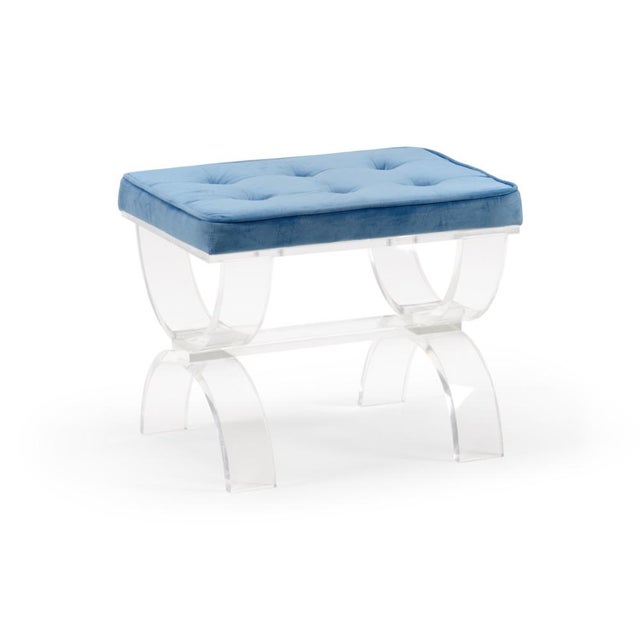Contemporary Wildwood Harlow Bench - Velvet For Sale - Image 3 of 3
