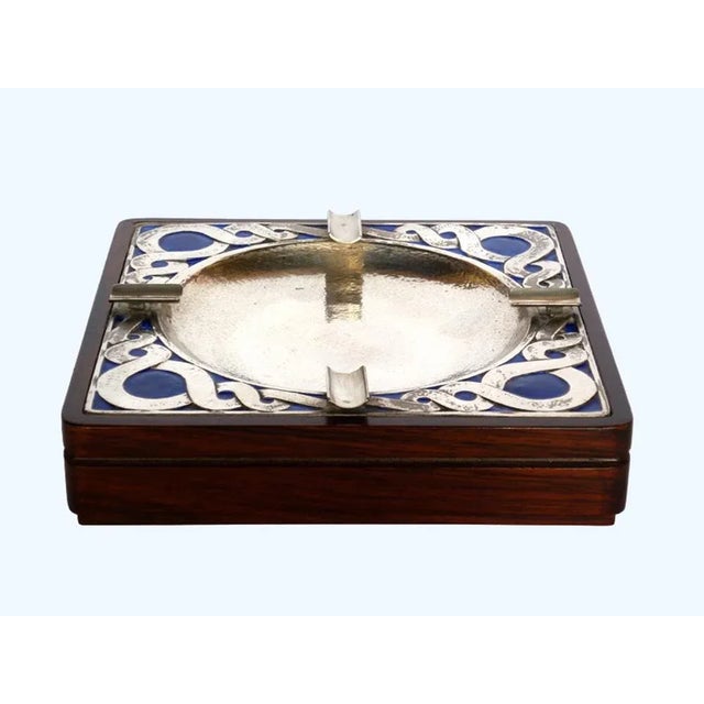 1970s Italian Argento Silver Nail Polish Holder from Ottaviani, 1970s For Sale - Image 5 of 5