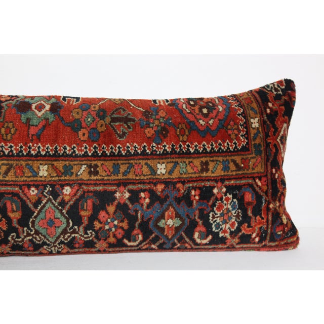 Authentic Tribal Sofa Lumbar Rug Cushion Pillow Cover -16'' X 38'' For Sale In Tampa - Image 6 of 11