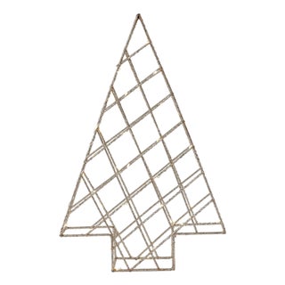Holiday LED Open-Frame Metal Tabletop Tree Décor, 15-Inch For Sale