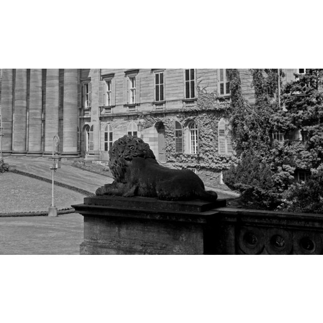 Traditional Karl Heinrich Lämmel, View to Wilhelmshoehe Castle at Kassel, Germany, 1937, Print For Sale - Image 3 of 5