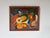 Abstract 1975 Vintage E. Hanniferd Abstract Still Life Oil on Board Painting – Framed For Sale - Image 3 of 12