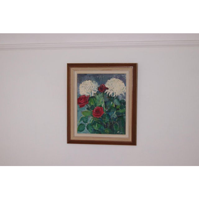 Hans Ripa, Bloomer, 1960s, Oil on Panel, Framed For Sale - Image 17 of 18
