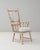 Brown 20th Century French Spindle-Back Oak Armchair with Bouclé Cushions For Sale - Image 8 of 18