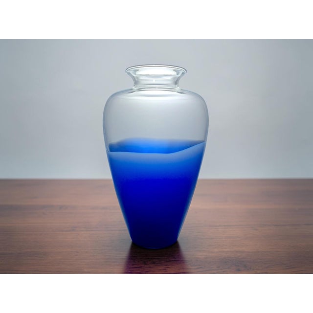 Murano Glass Vase from Effetre Murano, 1980s For Sale - Image 6 of 6