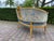 Wood Late20C French Maker Louis XVI Gold Beech Settee - 1 Pc For Sale - Image 7 of 12