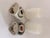Light Blue Ceramic Model 6077 Sconces by Wilhelm Wagenfeld for Lindner, 1950s, Set of 2 For Sale - Image 15 of 16