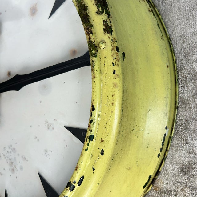 Large Industrial Factory Clock, 1930s For Sale - Image 6 of 9