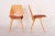 Mid-Century Beech Dining Chairs attributed to František Jirák for Tatra Nabykov, Slovakia, 1950s, Set of 5 For Sale - Image 4 of 9
