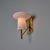 1970s Sculptural Glass and Brass Sconces Attributed to Ignazio Gardella - a Pair For Sale In Los Angeles - Image 6 of 17