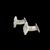 1990s 1990s Pair of Georg Jensen Estate Sterling Silver Cufflinks 17.20 Grams For Sale - Image 5 of 9