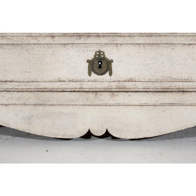 Wood 2-Part Swedish Bureau, 1790s For Sale - Image 7 of 12