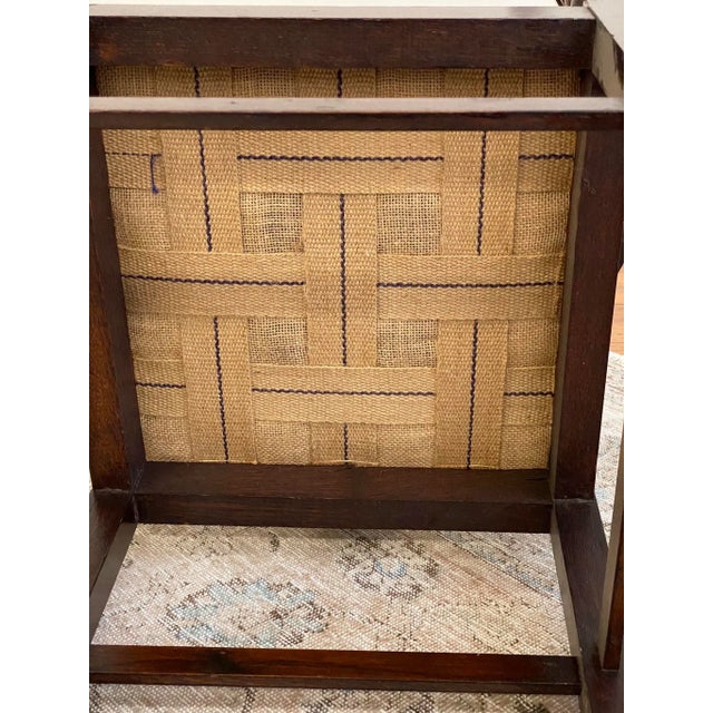 Circa 1890 English Barley Twist Corner Chairs- a Pair For Sale - Image 10 of 13