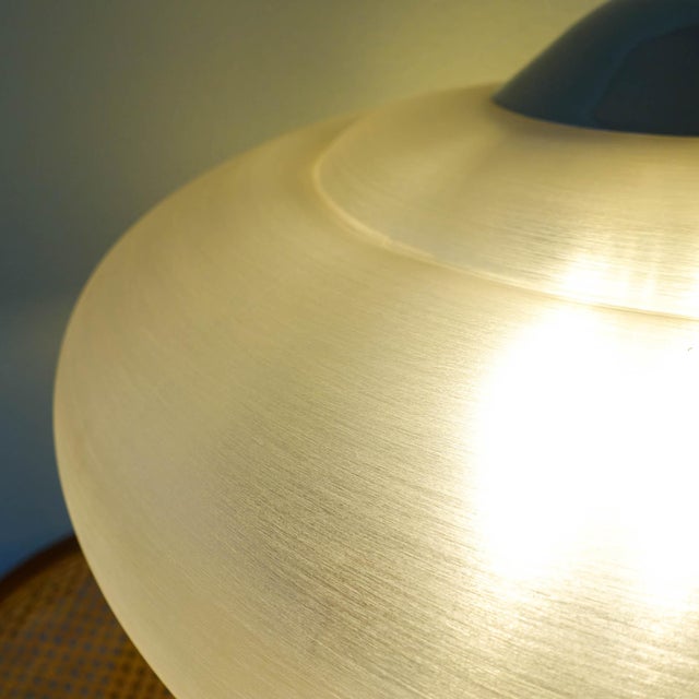 German Mushroom Table Lamp, 1970s For Sale - Image 9 of 15