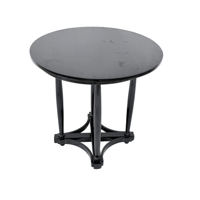 Antique Vienna Secession Bentwood Side Table attributed to J. & J. Kohn and Thonet Circle, Austria, 1890s For Sale - Image 18 of 18