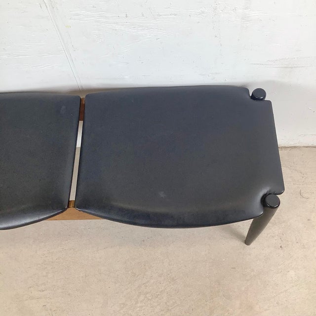 Mid-Century Modern Mid-Century Two Seat Bench Attr. John Stuart For Sale - Image 3 of 12