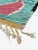 Contemporary Handwoven Berber Wool Rug With Turquoise - 9.7 X 6.8 Ft For Sale - Image 3 of 6