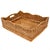 Wood Artifacts Rattan Scallop Collection Rectangular Storage Basket in Honey Brown - 20" For Sale - Image 7 of 7