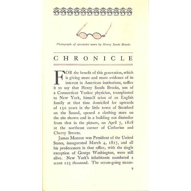 1940s "Brooks Brothers: One Hundred Twenty-Five Years 1818-1943" For Sale - Image 5 of 14