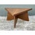 Vintage Triangular Wood Coffee Table For Sale - Image 11 of 12