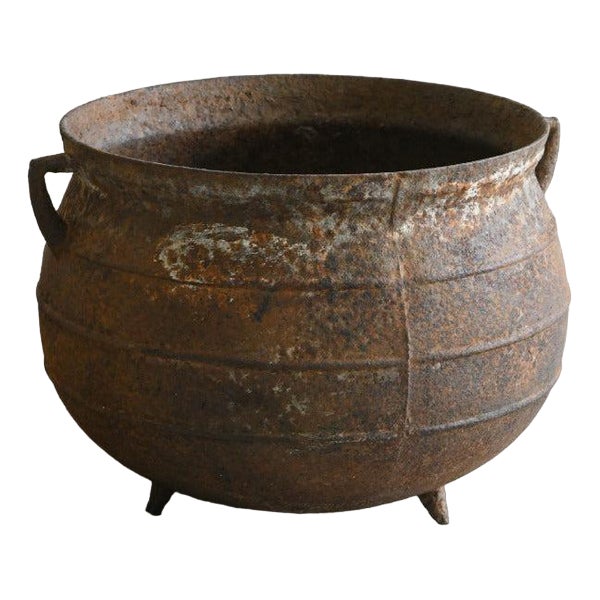 Antique Cast Iron Cauldron Chairish