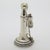 Vintage Italian Handmade Silver Telephone Miniature, 1970s For Sale - Image 6 of 11
