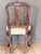 Brown Set of 6 Late 18th Century French Carved Walnut Dining Chairs For Sale - Image 8 of 14