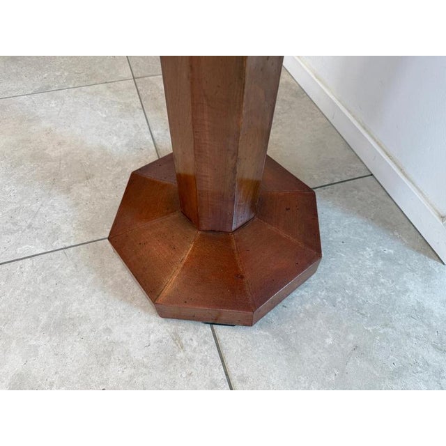 Art Nouveau Side Table in Oak Wood from Otto Wagner, 1920s For Sale - Image 6 of 7