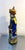 Mid-20th century Chinese hand-painted historical royal figurine/statue. Marked at base as shown. Excellent condition.