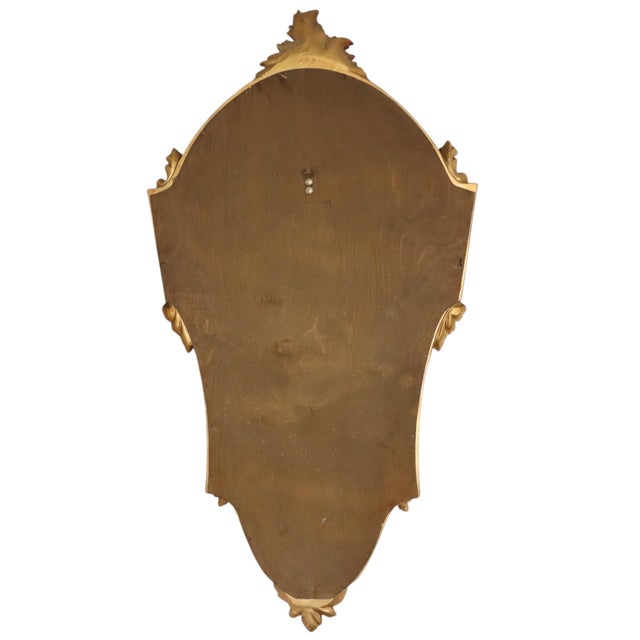 Louis XVI Classic Gold Crested Mirror from Deknudt, 1950s For Sale - Image 15 of 18
