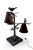 Late 20th Century Maitland Smith Bronze 3-Light Table Lamp With Birds For Sale - Image 5 of 15