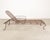 Rose Tarlow Melrose House Twig Iron Garden Chaise Lounge For Sale In Sacramento - Image 6 of 18